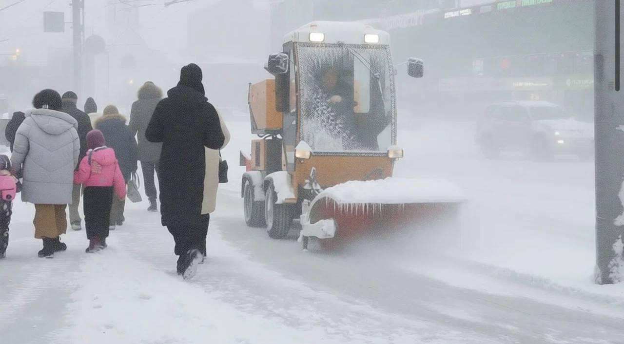 Фото В Новосибирск пришли аномальные морозы: 10 фото, от которых стынет кровь 9